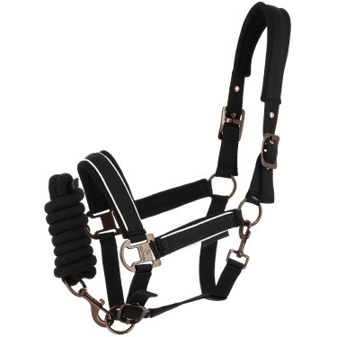 Cabeçada com shank Equithème Coco