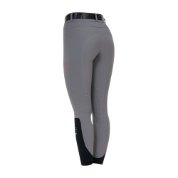 Calça slim fit feminina cintura alta Equestro Ridertechnology costuras termosoldadas
