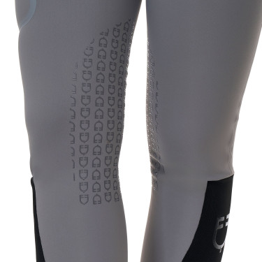 Calça slim fit feminina cintura alta Equestro Ridertechnology costuras termosoldadas