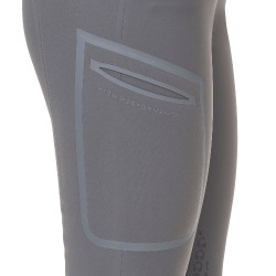 Calça slim fit feminina cintura alta Equestro Ridertechnology costuras termosoldadas