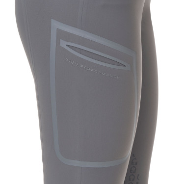 Calça slim fit feminina cintura alta Equestro Ridertechnology costuras termosoldadas