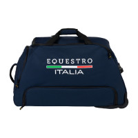 Mala trolley com logótipo Equestro X Fise Blazer marinho Azul-marinho