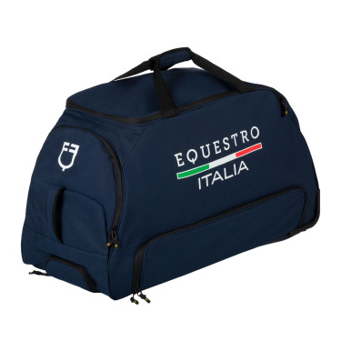 Mala trolley com logótipo Equestro X Fise Blazer marinho Azul-marinho