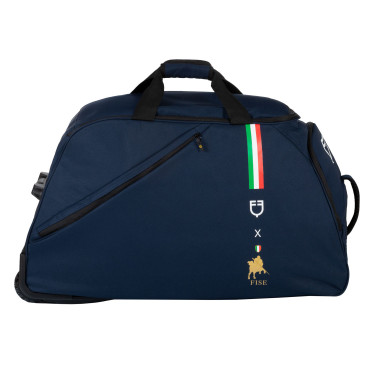 Mala trolley com logótipo Equestro X Fise Blazer marinho Azul-marinho