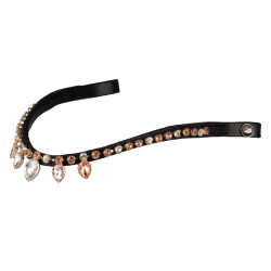Frontal com strass modelo gota