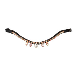 Frontal com strass modelo gota