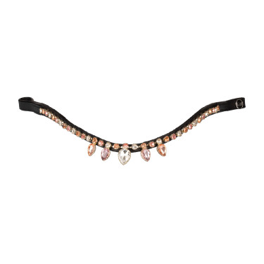 Frontal com strass modelo gota
