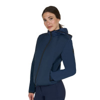 Softshell mulher linha dobrável Blazer marinho Azul-marinho