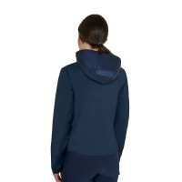 Softshell mulher linha dobrável Blazer marinho Azul-marinho
