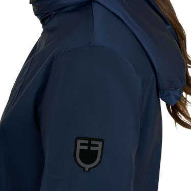Softshell mulher linha dobrável Blazer marinho Azul-marinho