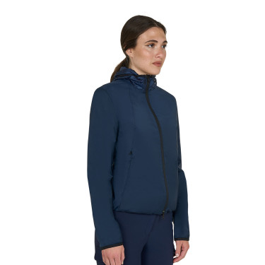 Softshell mulher linha dobrável Blazer marinho Azul-marinho