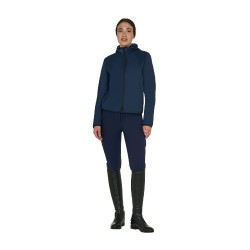 Softshell mulher linha dobrável Blazer marinho Azul-marinho