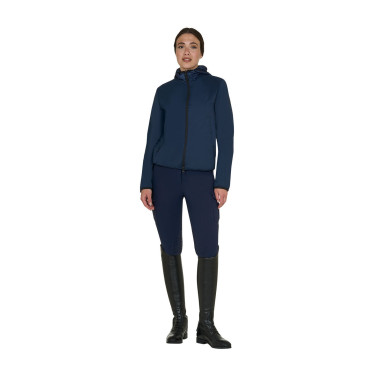 Softshell mulher linha dobrável Blazer marinho Azul-marinho
