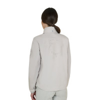 Softshell mulher com logótipo nas costas Névoa do porto Cinzento Softshell mulher com logótipo nas costas Névoa do porto Cinzento