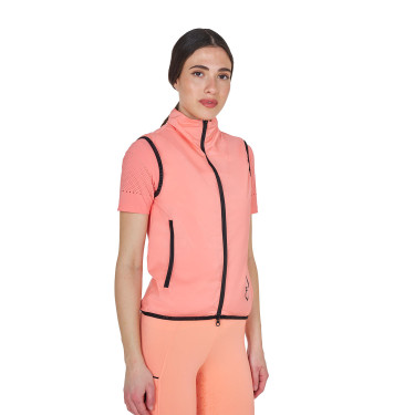 Colete feminino linha Foldable Flor do deserto Rosa
