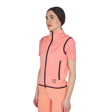Colete feminino linha Foldable Flor do deserto Rosa