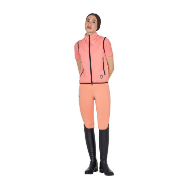 Colete feminino linha Foldable Flor do deserto Rosa