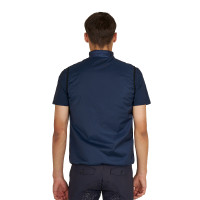 Colete masculino linha dobrável Blazer marinho Azul-marinho