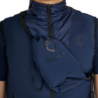 Colete masculino linha dobrável Blazer marinho Azul-marinho