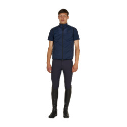 Colete masculino linha dobrável Blazer marinho Azul-marinho