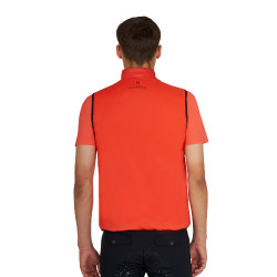 Colete masculino linha dobrável Tomate cereja Vermelho