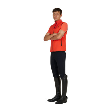 Colete masculino linha dobrável Tomate cereja Vermelho