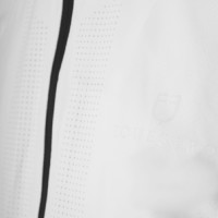 Softshell homem logótipo nas costas Branco