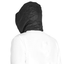 Softshell homem logótipo nas costas Branco