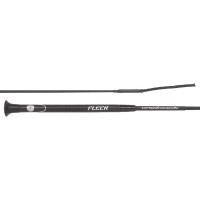 Chicote de adestramento Fleck Carbon Preto / dourado rosa