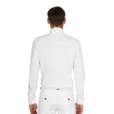 Polo de homem de concurso com camisa