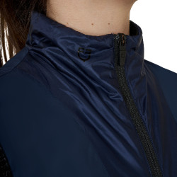 Colete infantil unissexo linha Foldable Blazer marinho Azul-marinho