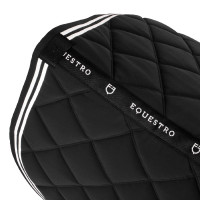 Sela de salto Double Stripes em tecido técnico Preto / branco
