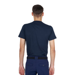 T-shirt básica homem com logótipo brilhante Marinho / marinho Azul