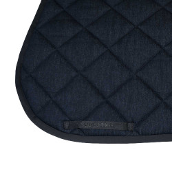 Manta de salto em tecido técnico efeito denim Denim azul