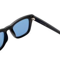 Óculos de sol esportivos polarizados modelo Solana Preto fosco / azul