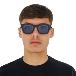 Óculos de sol esportivos polarizados modelo Solana Preto fosco / azul