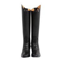 Botas infantis Eris em couro Preto