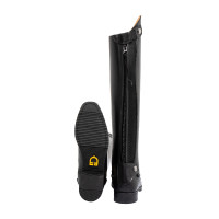 Botas infantis Eris em couro Preto