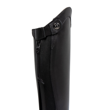 Botas infantis Eris em couro Preto