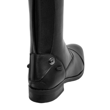 Botas infantis Eris em couro Preto