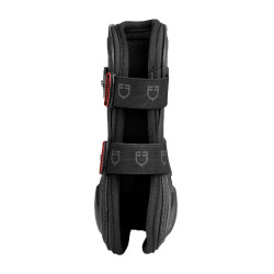 Paratendões em poliuretano e acolchoamento em neoprene Preto