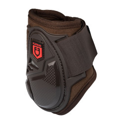 Quartelas para cavalos jovens em poliuretano e neoprene Castanho escuro