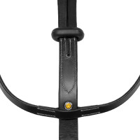 Martingale colar em couro NOVO Preto