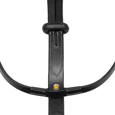 Martingale colar em couro NOVO Preto