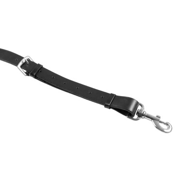 Martingale colar em couro NOVO Preto