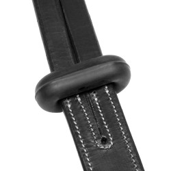 Martingale colar em couro NOVO Preto