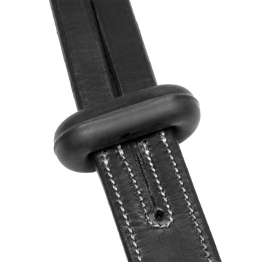 Martingale colar em couro NOVO Preto