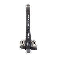 Estribo Rel-X Easy braço modelado Titânio Cinzento