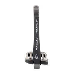 Estribo Rel-X Easy braço modelado Titânio Cinzento