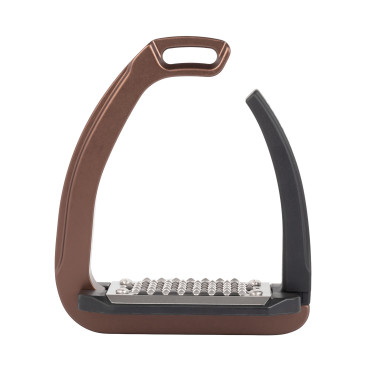 Estribo Rel-X Easy braço modelado Castanho